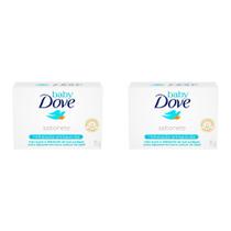 Kit 2 Und Sabonete Dove Baby Hidratação Enriquecida 24h 75g