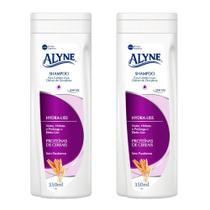 Kit 2 Und Shampoo Alyne Hydra-liss Proteínas De Cereais 350ml