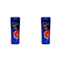 Kit 2 Und Shampoo Clear Anticaspa Queda Control 200ml