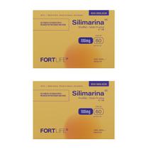 Kit 2 Und Silimarina 100mg 60 Cápsulas FortLife