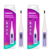 Kit 2 und Termômetro Clínico Digital Omron MC-246