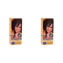 Kit 2 Und Tintura Cor & Ton 5.74 Marrom Acobreado Morena Radiante 50g