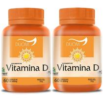 Kit 2 Und Vitamina D 60cps (1 ao dia) - Duom