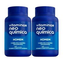 Kit 2 und Vitamina Neo Química Homem c/ 60cpr