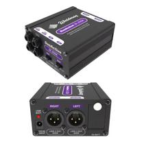 Kit 2 unds Direct Box Ativo Waldman DI-200A com 2 Canais