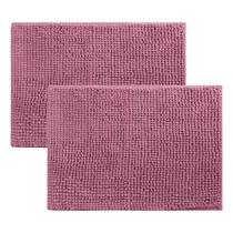Kit 2 Unds Tapete Dedinho Bolinha 45x65 Rosé Macio Absorvente Non-Slip Kit 2 Unds Tapete Dedinho Bolinha 45x65 Rosé Macio Absorvente Non-Slip