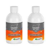 Kit 2 Uni - Colosso Fc30 250ml Pulverização Contra Carrapato