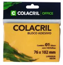 KIT 2 UNI-POST IT 76x102MM 100FL NEON COLACRIL