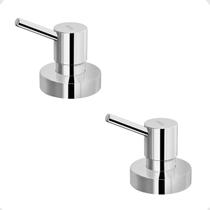 Kit 2 Unid Acabamento Para Registro de Gaveta Docolbase 1 1/4" e 1 1/2" 494206 Loggica Docol Kit 2 Unid Acabamento Para Registro de Gaveta Docolbase 1 1/4" e 1 1/2" 494206 Loggica Docol