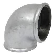 Kit 2 Unid Cotovelo 90 Graus Galvanizado 2 '' Polegadas Bsp Kit 2 Unid Cotovelo 90 Graus Galvanizado 2 '' Polegadas Bsp