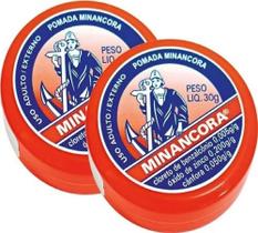 Kit 2 Unid Da Minancora Pomada Auxilia Com 30g Cada Original