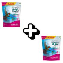 Kit 2 unid de megazoo nectar beija flor original 500g