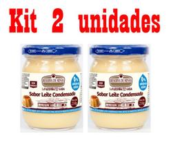 KIT 2 UNID. DOCE DE LEITE CONDENSADO DIET 210g ZERO AÇUCAR DIET RESERVA DE MINAS KIT 2 UNID. DOCE DE LEITE CONDENSADO DIET 210g ZERO AÇUCAR DIET RESERVA DE MINAS