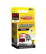 Kit 2 Unid. Lâmpada Automotiva H7 3200k - Luxcar