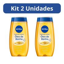 Kit 2 unid. NIVEA Sabonete Líquido Óleo de Banho 200ml