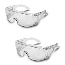 Kit 2 Unid Óculos Proteção Sobrepor Ao Óculos De Grau Medico - KALIPSO