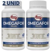KIT 2 Unid. Omegafor plus 120 cápsulas Vitafor KIT 2 Unid. Omegafor plus 120 cápsulas Vitafor