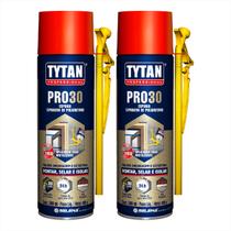 kit 2 unid Pro30 Espuma Expansiva De Ppoliuretano Aplicador Ergo 500ml480g