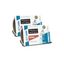 Kit 2 unid Ração Úmida Cães Fórmula Natural Vet Care Renal 270g
