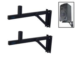 Kit 2 unid Suporte Parede para Caixa de Som até 45kg ASK CH10