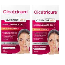 Kit 2 Unidade Cicatricure Sérum Facial Clareador Vit C 30ml