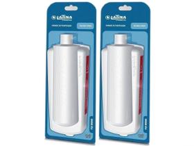 Kit 2 Unidade Purificação Água Blister Filtro Latina P355