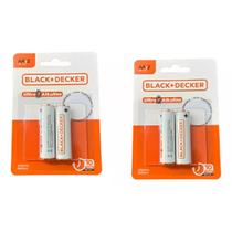 Kit 2 Unidades - Black & Decker Bateria High Ultra Alkaline