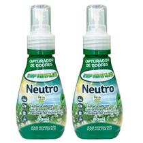 Kit 2 Unidades Capterplus Capturador de Odores NEUTRO 80ml Captura Odores SEM ODOR Para Todos os Tipos de Ambientes