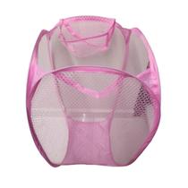 Kit 2 Unidades Cesto Para Roupas Multiuso Dobrável 40x70cm
