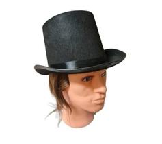 Kit 2 Unidades Chapeu Cartola Magico Preto Adulto unissex Kit 2 Unidades Chapeu Cartola Magico Preto Adulto unissex