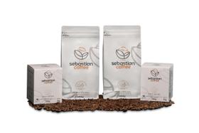 KIT 2 unidades de GRÃOS + 2 Drip Coffee