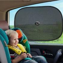 Kit 2 Unidades de Quebra-Sol para Carro Proteção Ideal para Bebês!