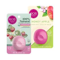 Kit 2 Unidades EOS Lip Balm - Strawberry + Apple Kit 2 Unidades EOS Lip Balm - Strawberry + Apple