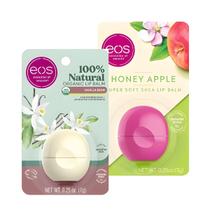 Kit 2 Unidades EOS Lip Balm - Vanilla + Apple Kit 2 Unidades EOS Lip Balm - Vanilla + Apple