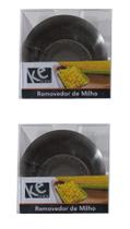 Kit 2 unidades Extrator Removedor De Milho Debulhador Inox - KEHOME