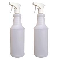 Kit 2 Unidades Frasco Borrifador 1L / Pulverizador 1 Litro Profissional PV2001 Bralimpia - Spray Stream Leque / Jato Kit 2 Unidades Frasco Borrifador 1L / Pulverizador 1 Litro Profissional PV2001 Bralimpia - Spray Stream Leque / Jato