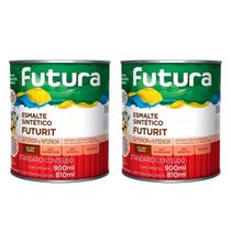 Kit 2 Unidades - Futura Esmalte Futurit Azul Del Rey 900mL Kit 2 Unidades - Futura Esmalte Futurit Azul Del Rey 900mL