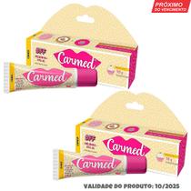 Kit 2 Unidades Hidratante Labial Carmed Bff Beijinho Fps30 10g