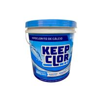 Kit 2 unidades - hipoclo cloro p/ piscina 65% 5,5kg keepclor hipoprime