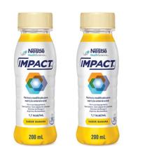 Kit 2 Unidades Impact 200ml Banana Nestlé Original Novo