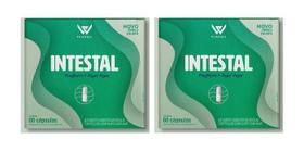 Kit 2 unidades Intestal Feijão Branco Prowin Pharma com 60 cápsulas