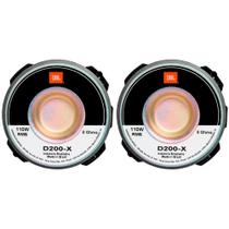 Kit 2 Unidades JBL D200-X Driver de Compressão com Diafragma Fenólico 100W 8 Ohms