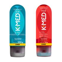 Kit 2 Unidades K-Med Lubrificante Íntimo 1 Hot + 1 Ice 200g Kit 2 Unidades K-Med Lubrificante Íntimo 1 Hot + 1 Ice 200g