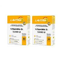 Kit 2 Unidades Lavitan Vitamina D3 2.000Ui- 30 Comprimidos - Cimed