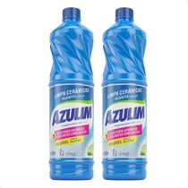 Kit 2 Unidades Limpa Cerâmicas, Azulejos e Rejuntes Azulim Citrus 1l