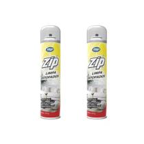 Kit 2 Unidades Limpa Estofados Carro e Sofá Spray Zip My Place 300ml