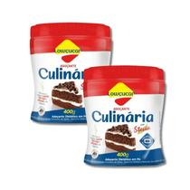 Kit 2 Unidades Lowçucar Stevia 400g Uso Contínuo E Sem Açúcar