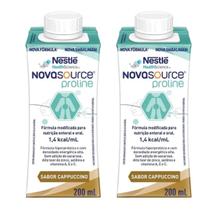 Kit 2 Unidades Novasource Proline 200ml Cappuccino Nestlé