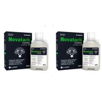Kit 2 unidades - novatack injetável vetoquinol 500 ml bovinos corte e leite
