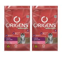 Kit 2 unidades - origens ração gatos castrados sênior salmão 3kg Kit 2 unidades - origens ração gatos castrados sênior salmão 3kg
